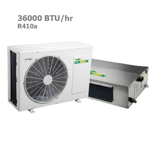 داکت اسپلیت گرین 36000 مدل GDS-36P1T1/R1