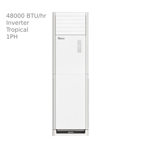 کولر گازی ایستاده اینورتر 48000 جی پلاس حاره ای GAC-TV48FH3