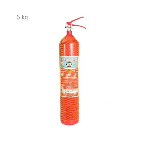 کپسول آتش نشانی 6 کیلوگرمی CO2 آرمان سیلندر