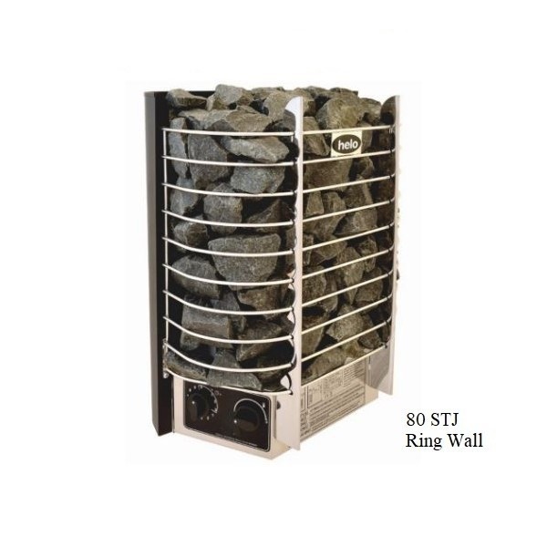 هیتر برقی سونای خشک هلو HELO سری RING WALL مدل 80STJ
