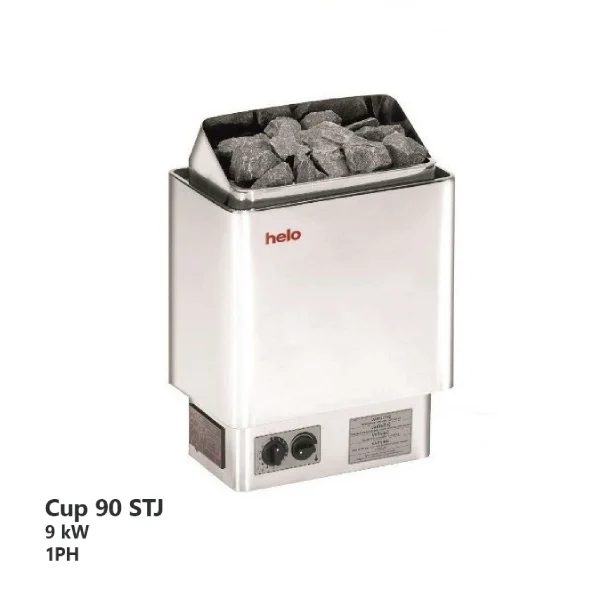 هیتر برقی سونای خشک هلو HELO سری CUP مدل STJ 90