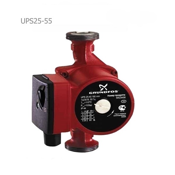 پمپ سیرکولاتور خطی گراندفوس مدل 180-UPS25-55