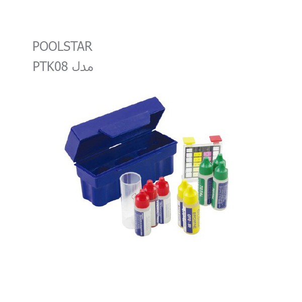 تست کیت سختی آب POOLSTAR مدل PTK08