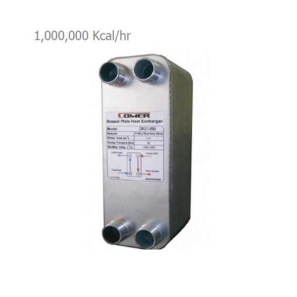 مبدل حرارتی صفحه ای 20000 لیتری کامر مدل CR110-2000