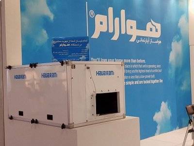 هواساز آپارتمانی سقفی هوارام مدل HUC10B
