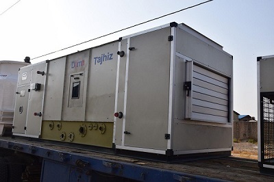 ایرواشر 15000cfm بویلر صنعت مدل DTA-150