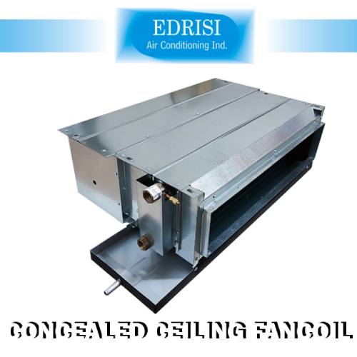 فن کویل سقفی توکار 300cfm ادریسی مدل FCECCD300