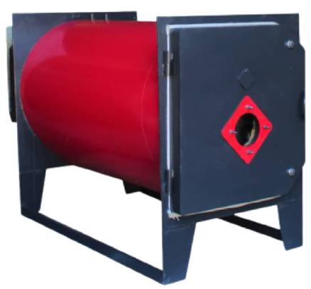دیگ آبگرم موتورخانه ای فولادی 900000 آراز صنعت مدل B900s