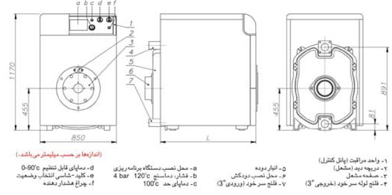 شمای لوله و ماشین سازی ایران L90-10