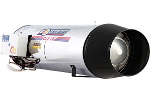 جت هیتر گازوئیلی نیرو تهویه البرز مدل gle-100
