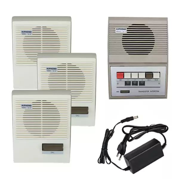 ارتباط داخلی رومیزی صداپخش AIPHONE مدل LA-3 (استوک)