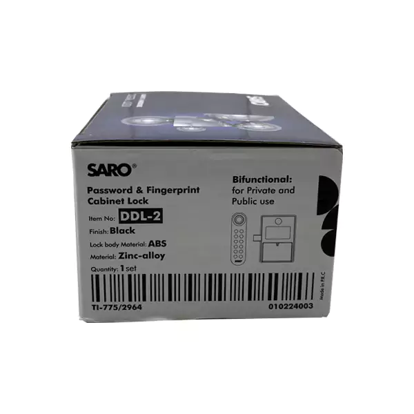 قفل برقی رمزی اثر انگشتی کمدی سارو مدل DDL-02