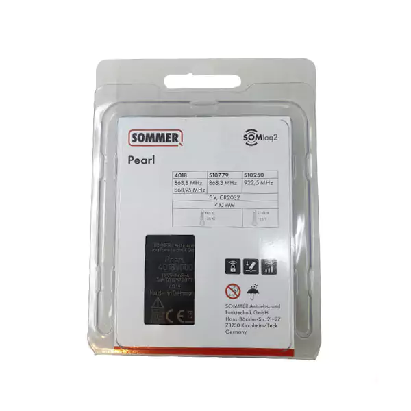 ریموت فابریک جک زومر 4 دکمه فرکانس 868.8 مگا هرتز