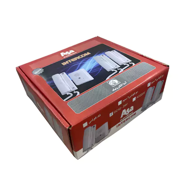 اینترکام دیواری یک به یک 12 و 24 ولت آسا AI-BUS