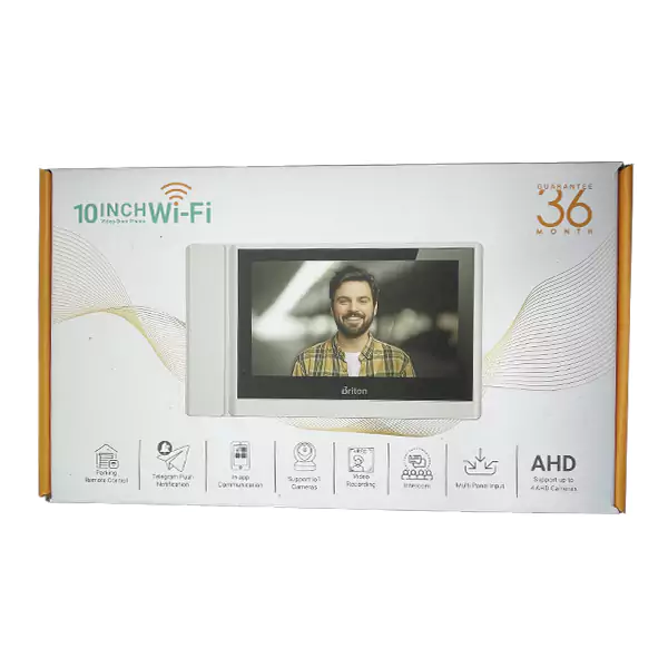 آیفون تصویری 10 اینچ برایتون مدل BAM-1050-WIFI مشکی رنگ