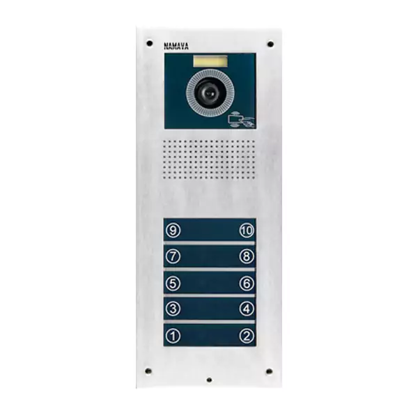 پنل آیفون تصویری نماوا لمسی کارتخوان مدل PTn