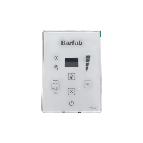 کلید کولر آبی هوشمند با ترموستات دما سراج مدل TEC-341