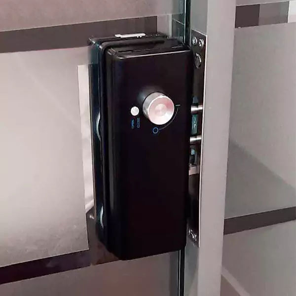 قفل برقی اثرانگشتی درب شیشه ای مدل M500