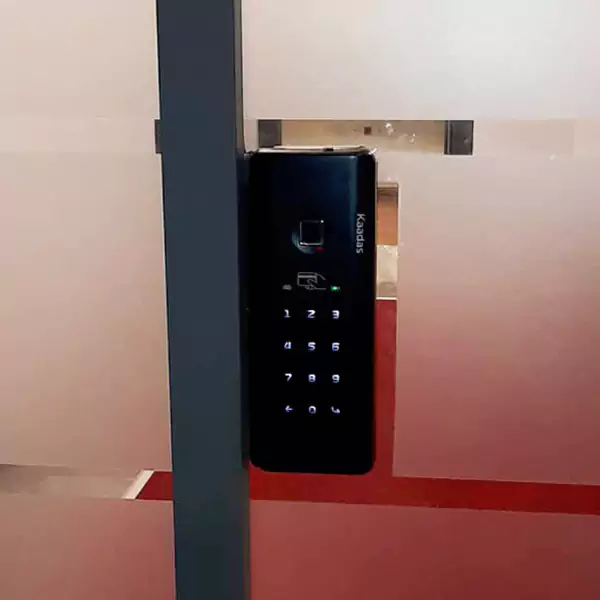 قفل برقی اثرانگشتی درب شیشه ای مدل M500