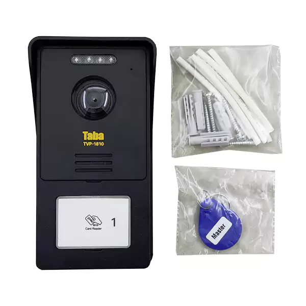 پنل تصویری روکار پین هول تابا کارتی مدل TVP-1810