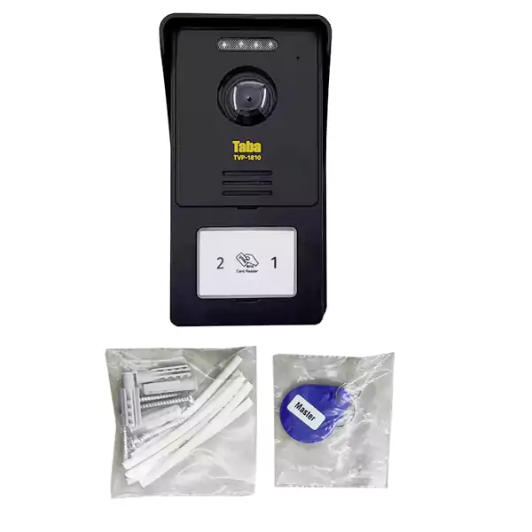 پنل تصویری پین هول تابا کارتی دو واحدی مدل TVP-1810