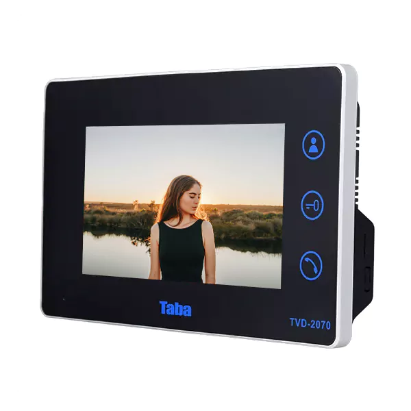 آیفون تصویری تابا 7 اینچ مدل TVD-2070 سری جدید