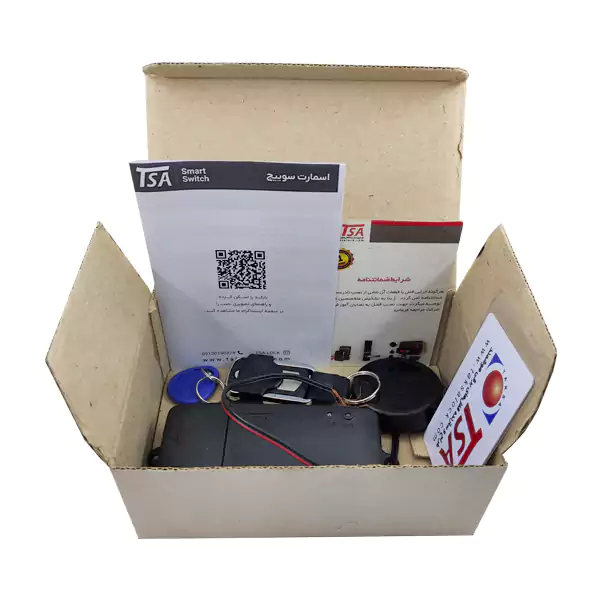 سوئیچ هوشمند قفل برقی کارتی و ریموتی مدل 4040