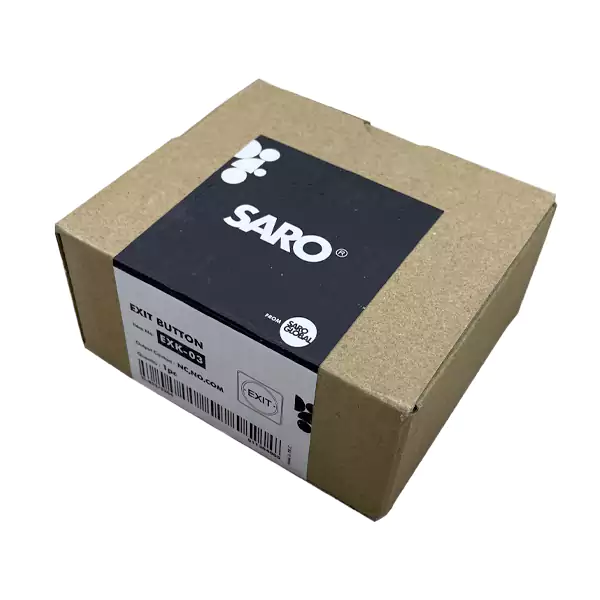 کلید خروج روکار دکمه ای بزرگ سارو مدل EXK-03