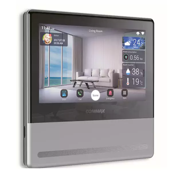 آیفون تصویری بدون دسته گوشی کوماکس CAV-70QGX