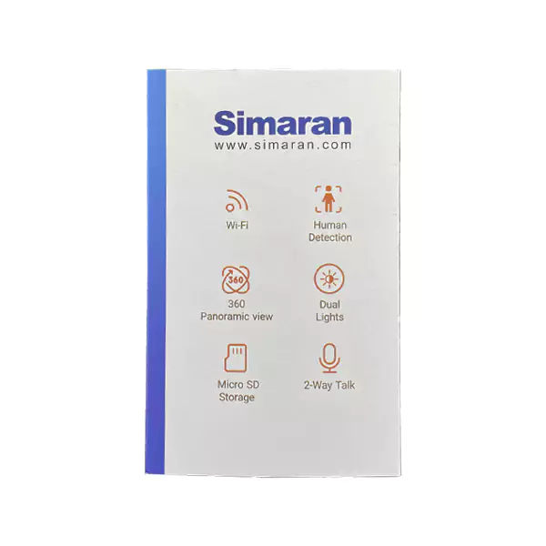 دوربین بی سیم 2 مگاپیکسل Wi-Fi سیماران مدل SM-IP2910D-WF