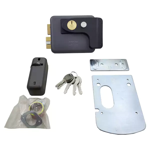 قفل برقی حیاطی فایو استار مدل تایسیز 5052 طرح جدید