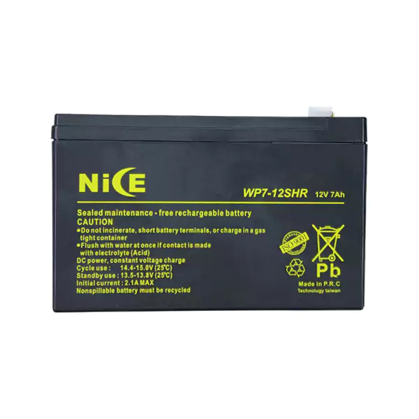 باتری 12 ولت 7.2 آمپر NICE
