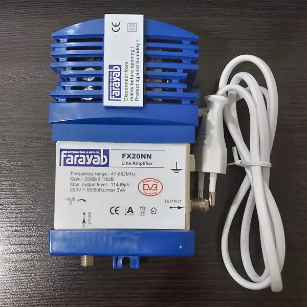 تقویت کننده خط آنتن مرکزی فرایاب مدل FX20NN