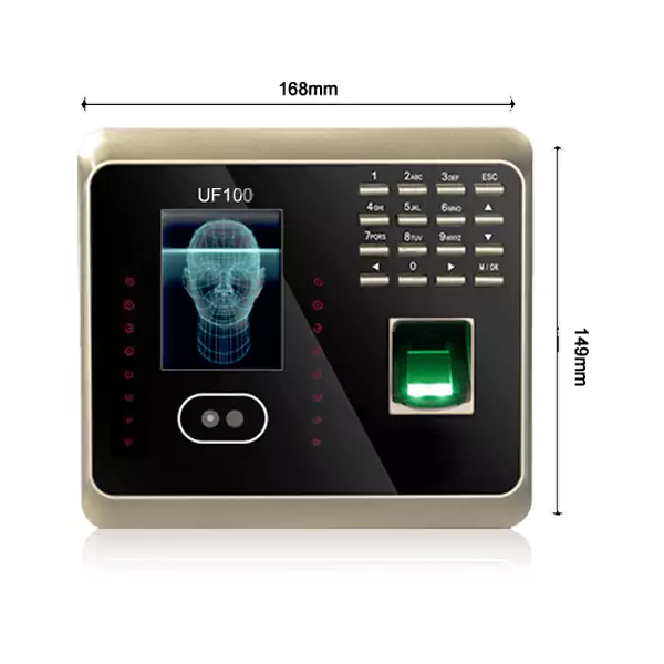دستگاه حضور و غیاب تشخیص چهره ZKT مدل UF100