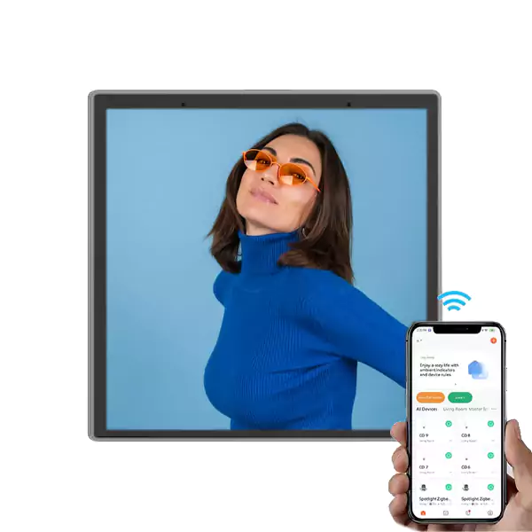 پنل خانه هوشمند لمسی 4 اینچ کامکث