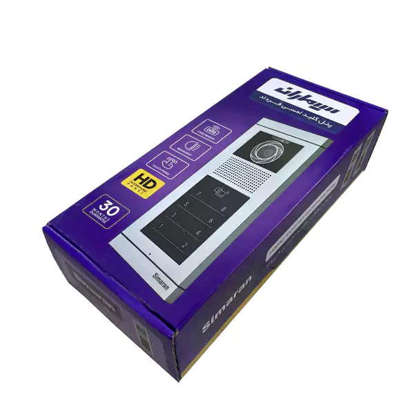 پنل کارتی تصویری سیماران سری HD با کلید لمسی مدل TD (1 تا 8 واحد)