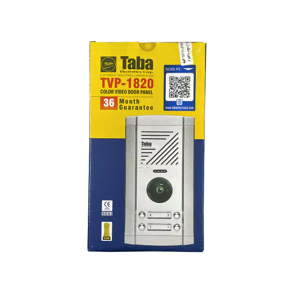 پنل تصویری رنگی تابا ثمین HD مدل TVP-1820