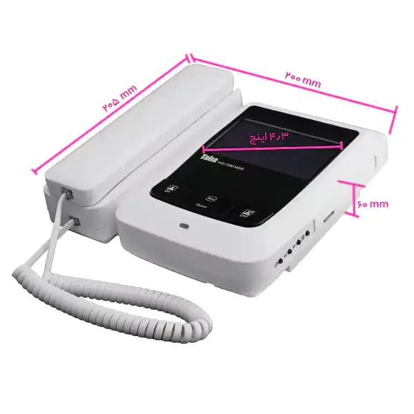 آیفون تصویری تابا 4 اینچ با حافظه دکمه دار مدل TVD-1090