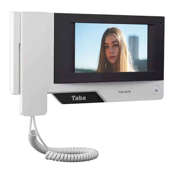 آیفون تصویری تابا 7 اینچ 4 ورودی تاچ اسکرین مدل TVD-3070