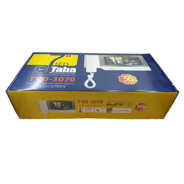 آیفون تصویری تابا 7 اینچ 4 ورودی تاچ اسکرین مدل TVD-3070