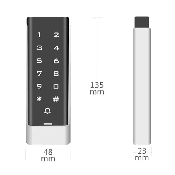 اکسس کنترل لمسی کارتی و رمزی سیماران TP22/I