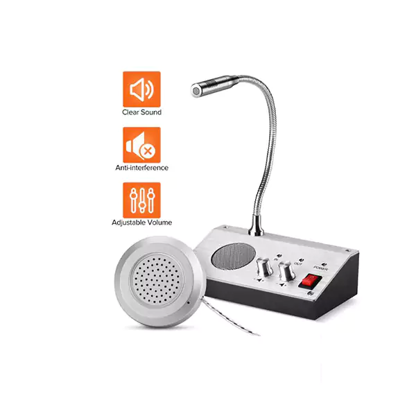 میکروفن گیشه دو طرفه با تنظیم صدا مدل 9909