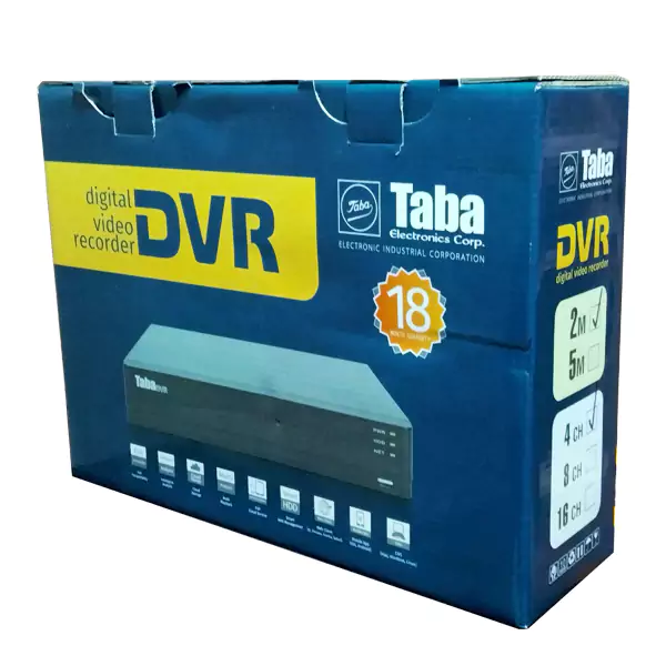 دستگاه دی وی آر 4 کانال تابا مدل TB-DVR4CH-E