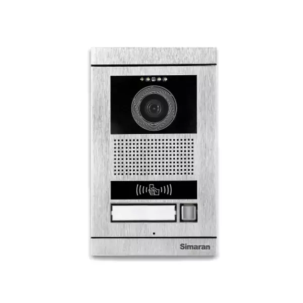 آیفون تصویری سیماران مدل HS72m100card تک واحدی با پنل کارتی