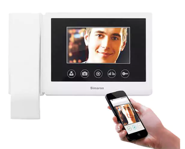 آیفون تصویری سیماران مدل HS-43TK-M100 با WIFI