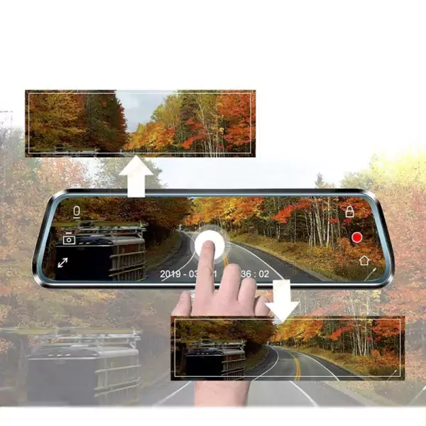 دوربین ثبت وقایع خودرو تاچ جگوار M323-Touch دو دوربین