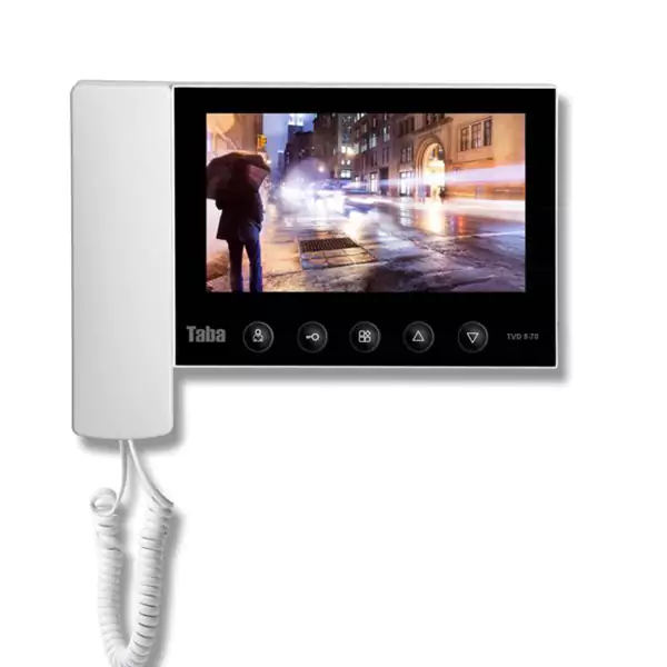 آیفون تصویری تابا مدل TVD-5-70 تک واحدی با پنل ثمین