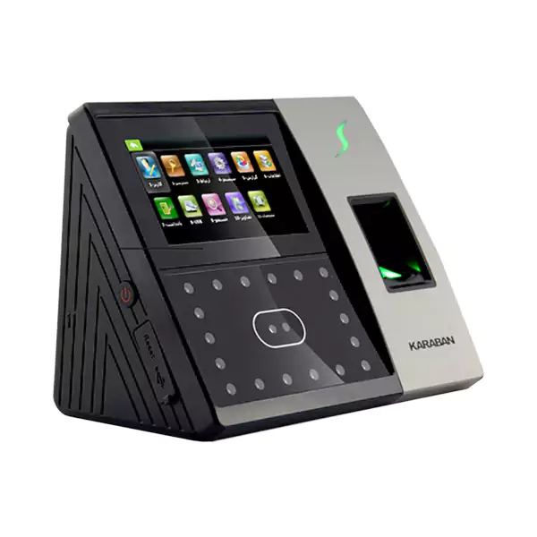 دستگاه حضور و غیاب با تشخیص چهره با باطری داخلی کارابان KTA-950