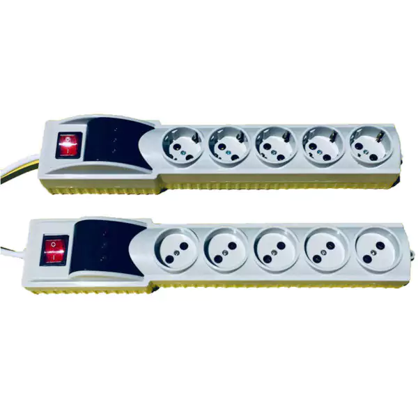 محافظ ولتاژ پنج راه ارت دار مایسا کد MP247