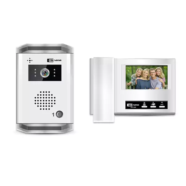 پکیج آیفون تصویری تکنما مدل D70 تک واحدی با پنل K-1UM
